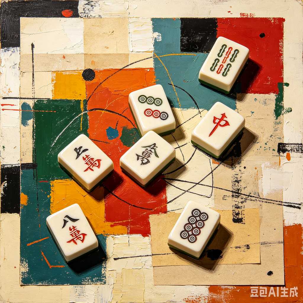 clear transparent mahjong tiles
