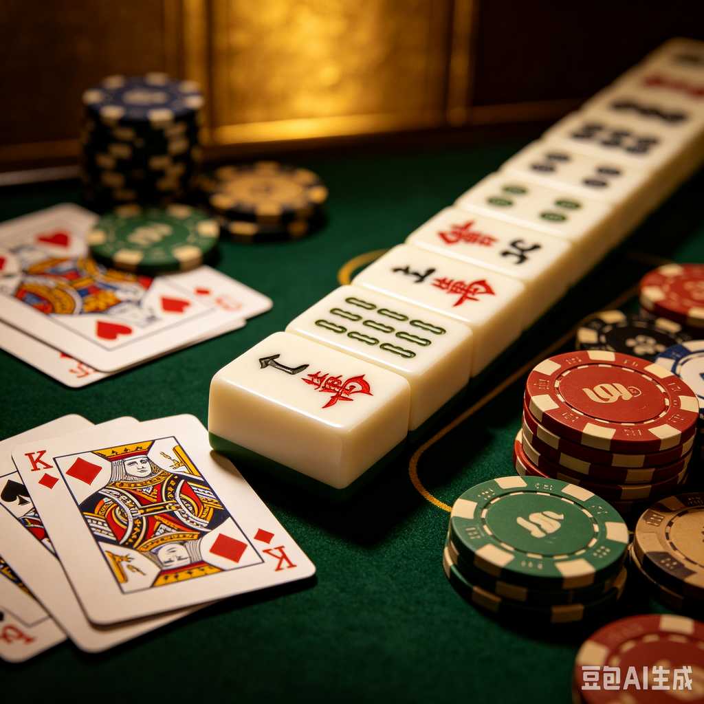 handheld mahjong tiles set