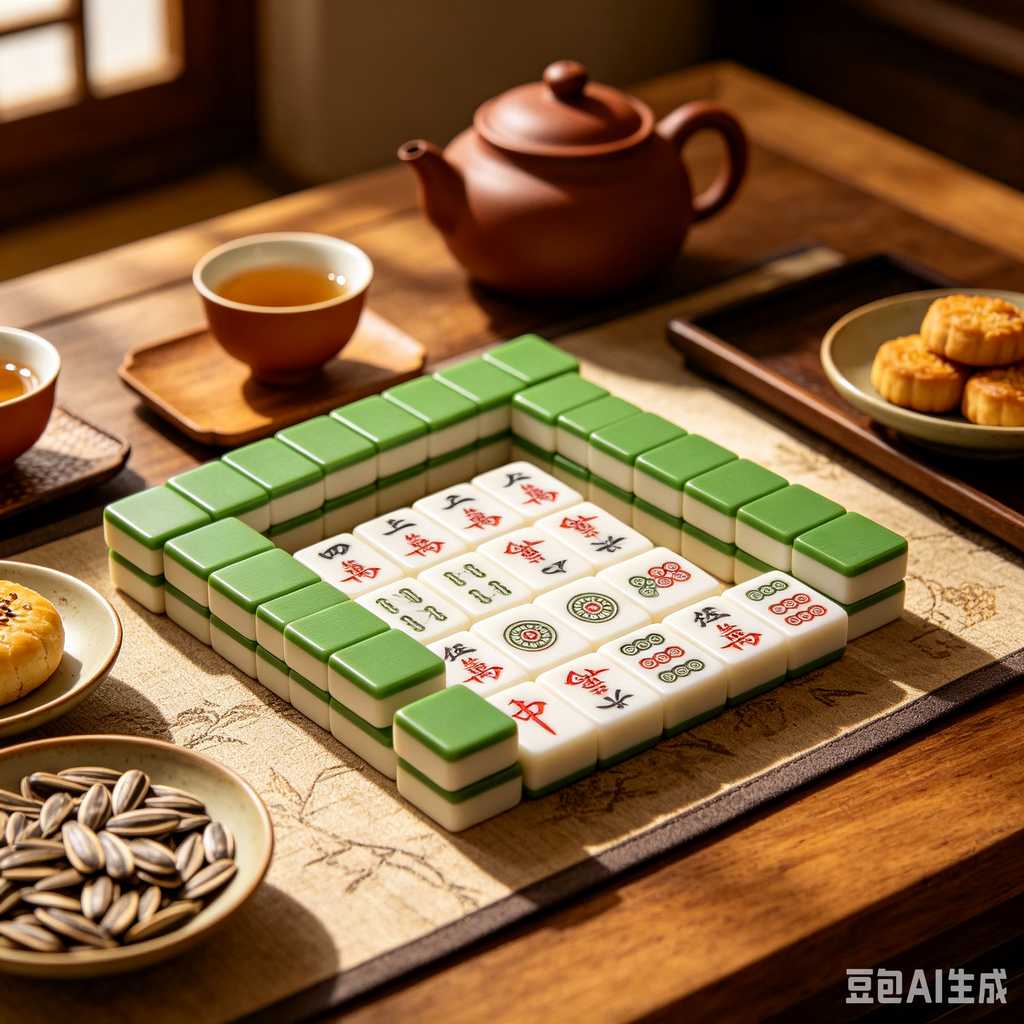unique decoration mahjong tiles